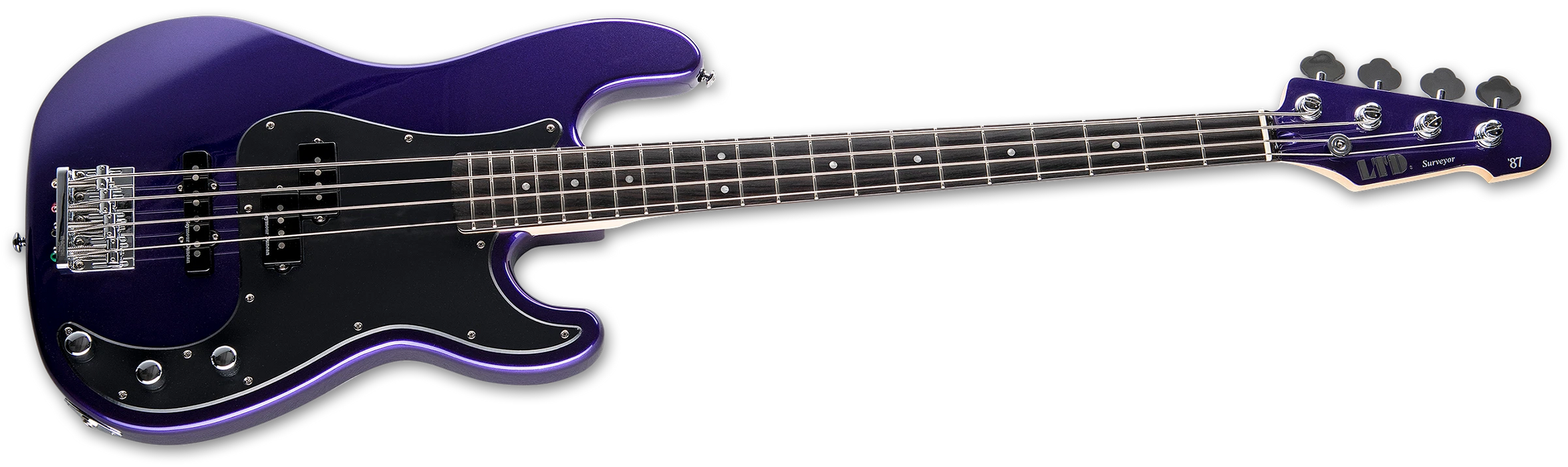 ESP LTD Surveyor '87, Dark Metallic Purple