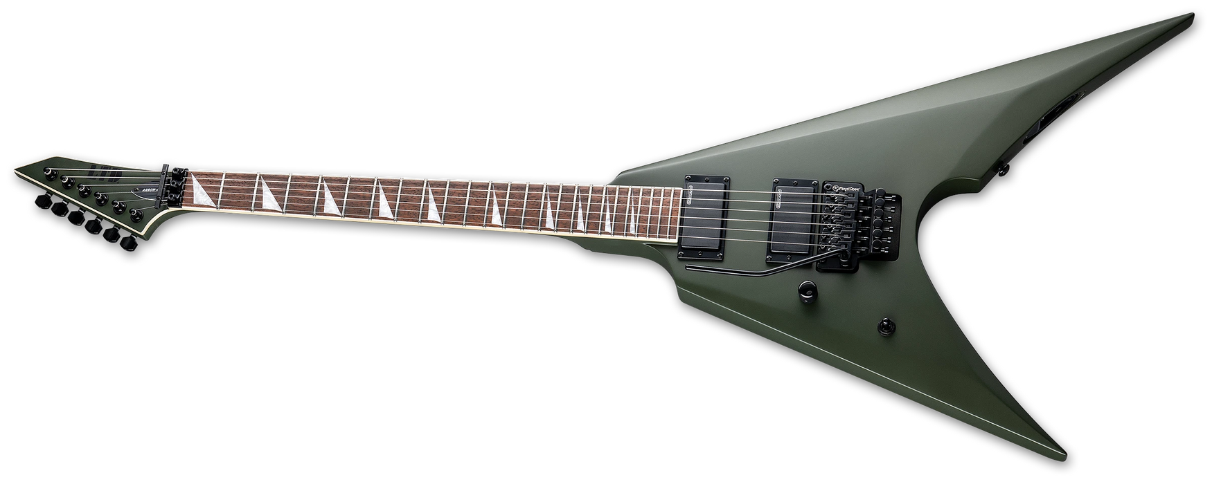 ESP LTD ARROW-200 Left-handed, Military Green Satin