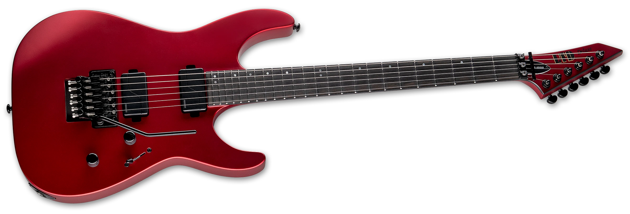 ESP LTD M-1000, Candy Apple Red Satin