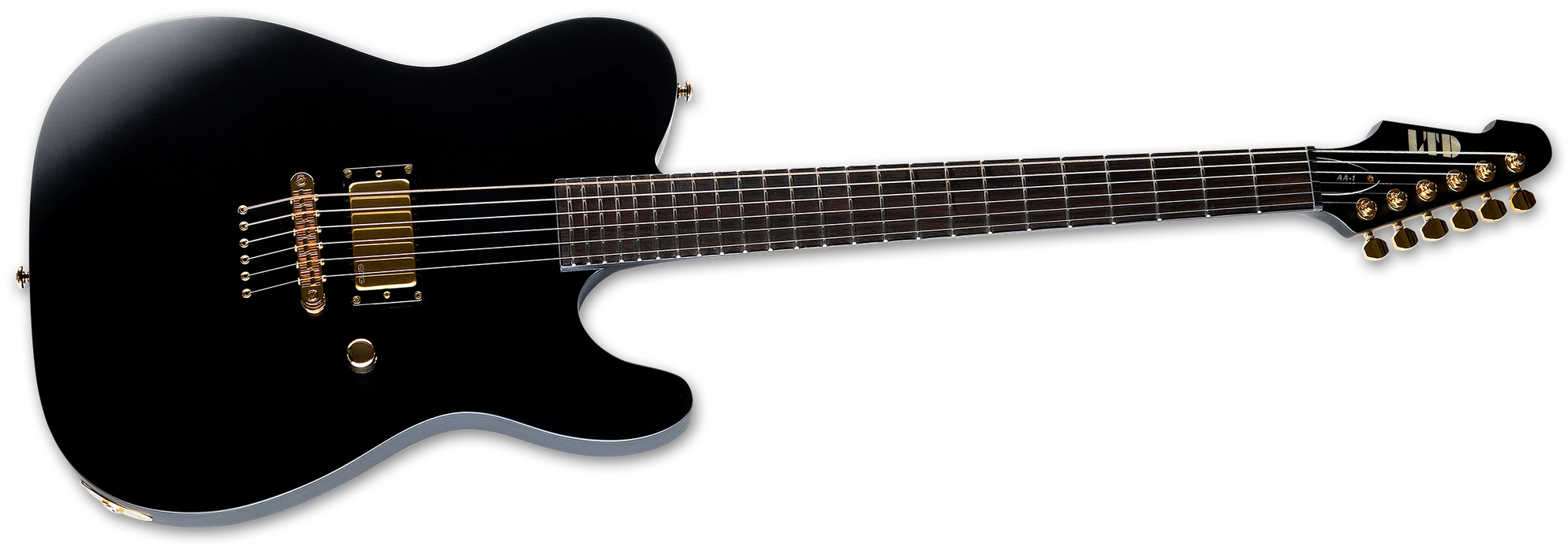 ESP LTD AA-1 Alan Ashby, Black Satin