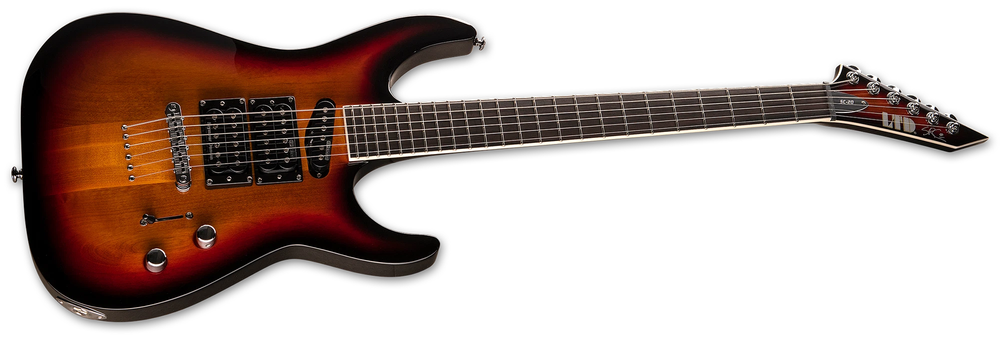 ESP LTD SC-20 Stephen Carpenter, 3-tone Burst