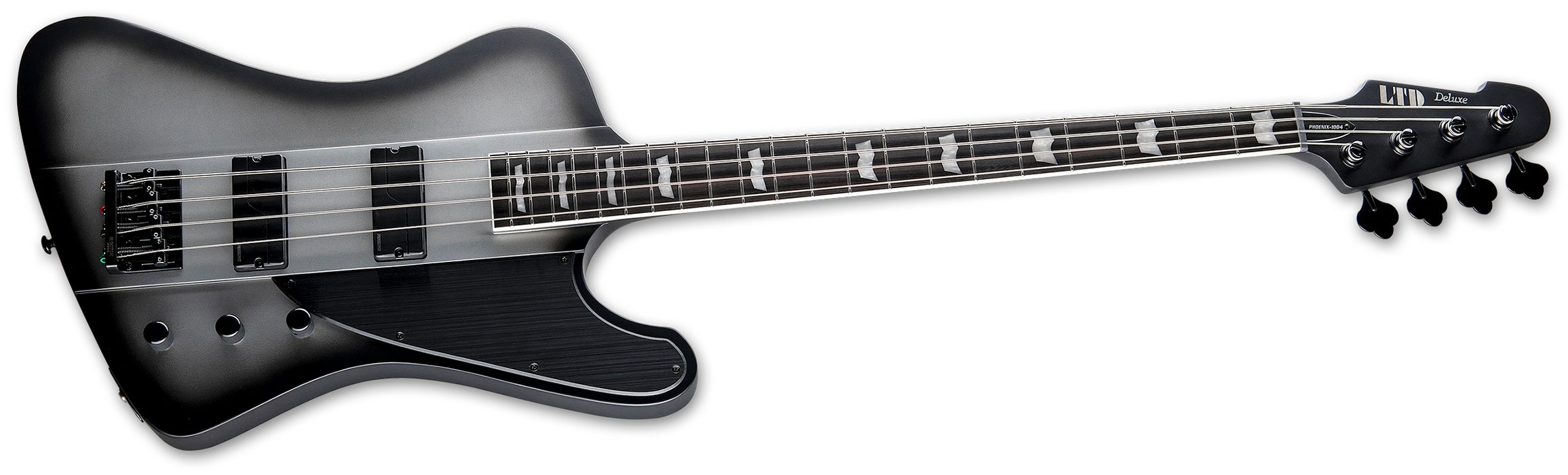 ESP LTD PHOENIX-1004, Silver Sunburst Satin