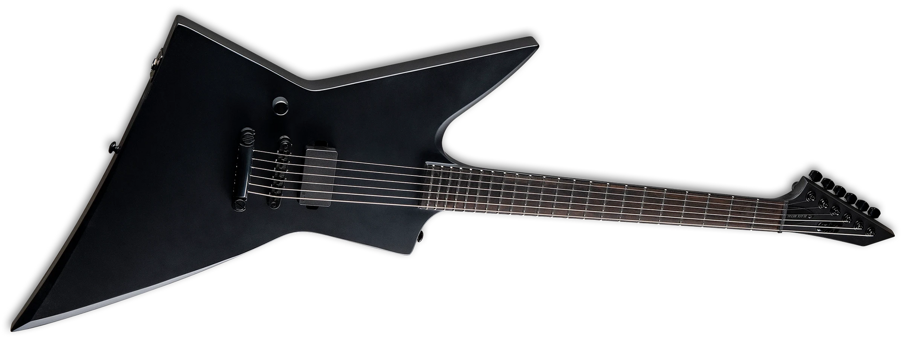 ESP LTD EX BLACK METAL Left-handed, Black Satin