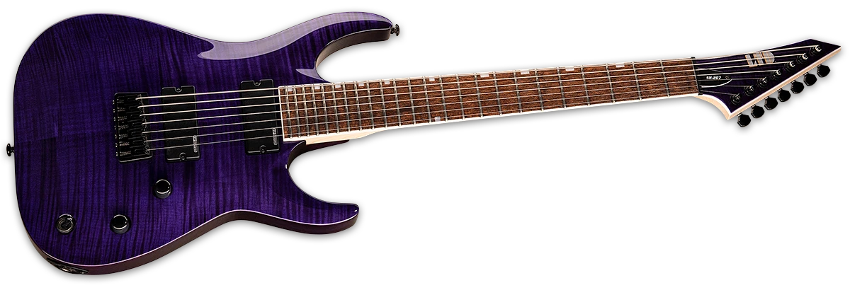 ESP LTD SH-207 FM Brian Welch, See-through Purple