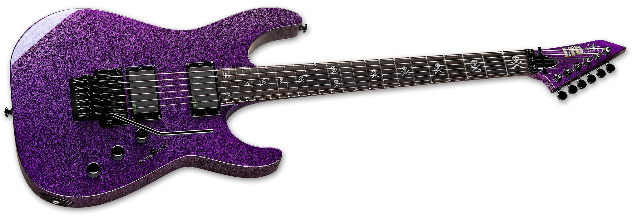 ESP LTD KH-60 Kirk Hammett, Purple Sparkle