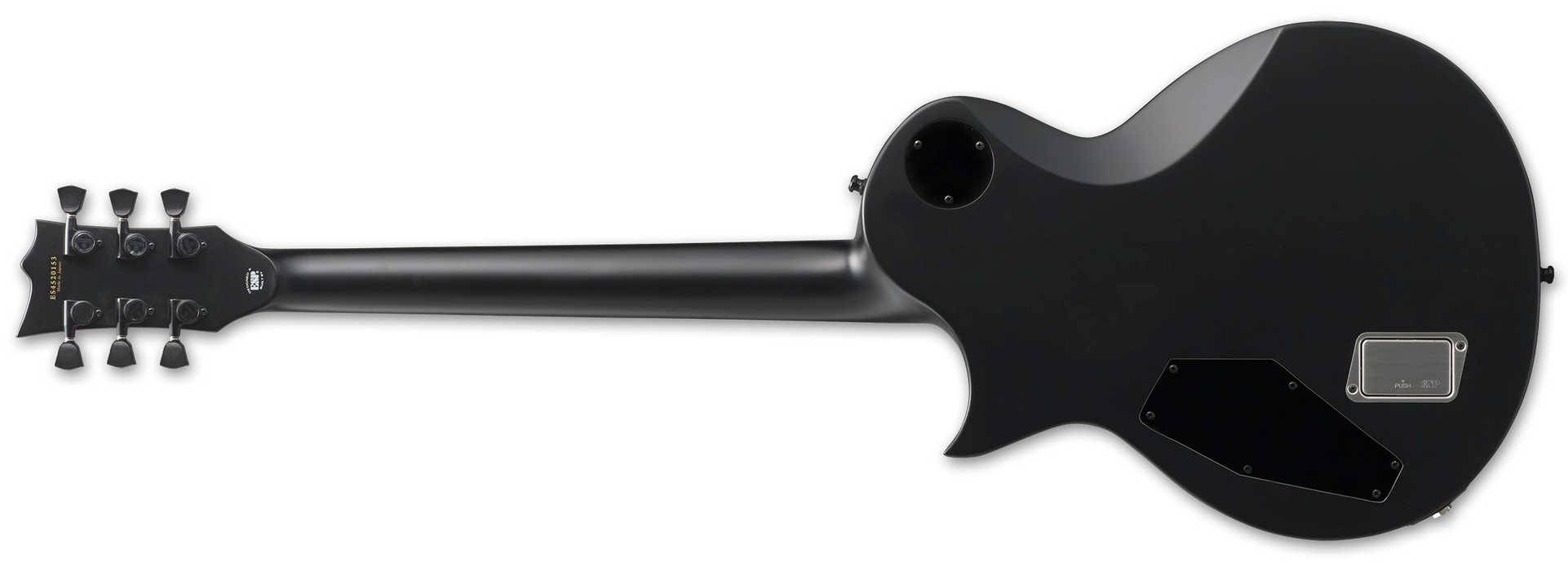ESP E-II Eclipse w/EMG, Black Satin