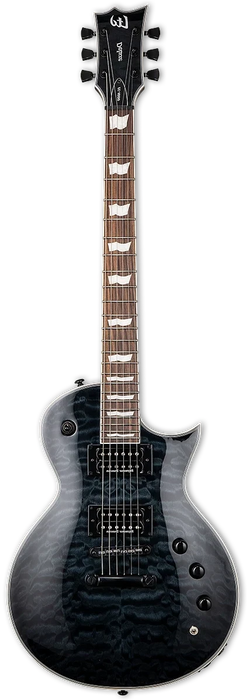 ESP LTD EC-1000 PIEZO QM Left-handed, See-through Black