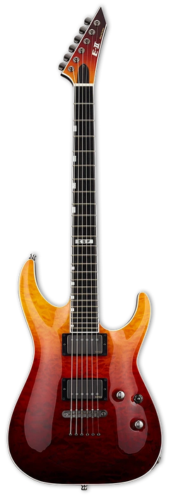 ESP E-II HORIZON NT-II, Tiger Eye Amber Fade