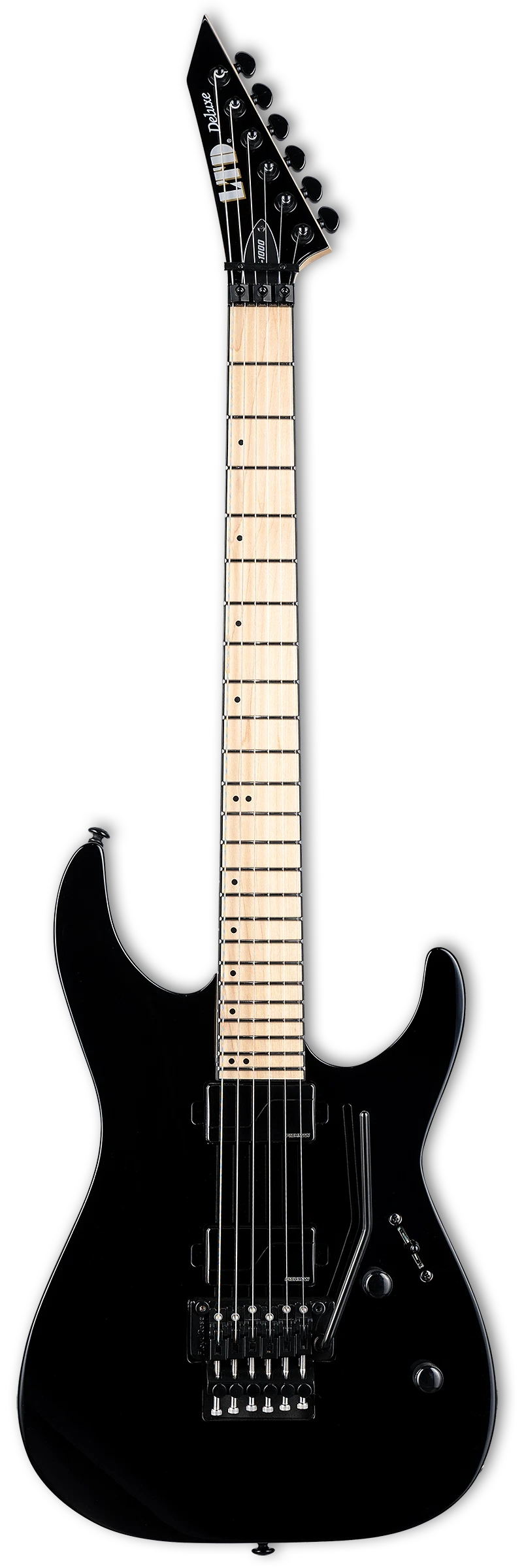 ESP LTD M-1000 Electric Guitar w/maple Fretboard, Black for Sale