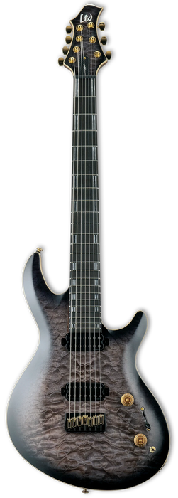 ESP LTD JR-7 Javier Reyes, Faded Blue Sunburst