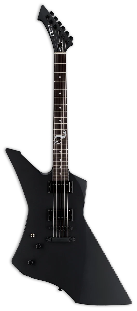 ESP LTD Snakebyte James Hetfield Left-handed, Black Satin for Sale