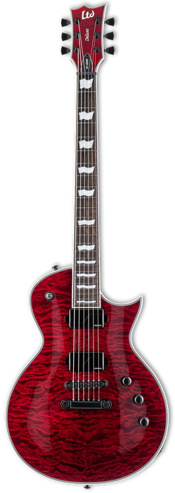 ESP LTD EC-1000 QM, See-through Black Cherry