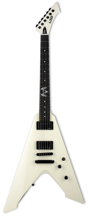 ESP LTD Vulture James Hetfield, Olympic White