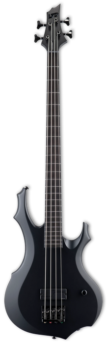 ESP LTD F-4  BLACK METAL, Black Satin