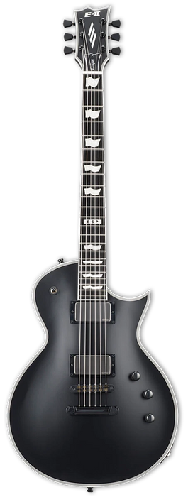 ESP E-II Eclipse w/EMG, Black Satin