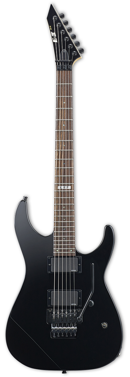 ESP E-II M-II Neck Thru Body Electric Guitar W/Case -Black for