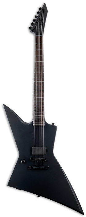 ESP LTD EX BLACK METAL Left-handed, Black Satin