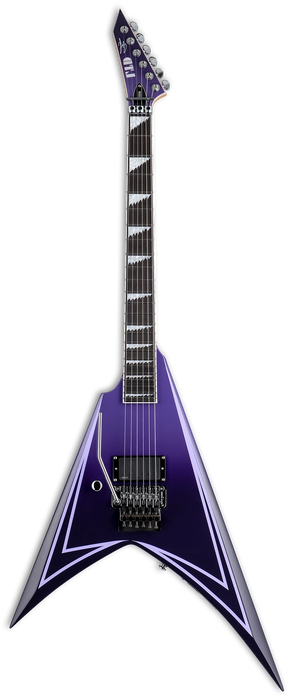 ESP LTD Alexi Hexed Sawtooth Alexi Laiho, Purple Fade with Pinstripes