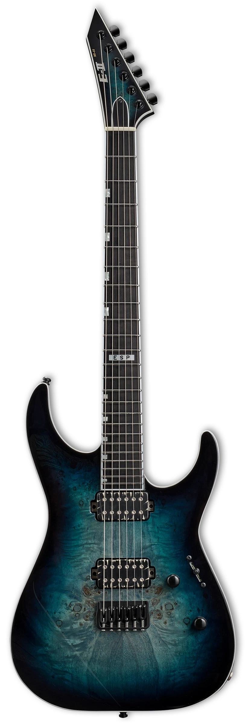 ESP E-II M-II HT, Mercury Blue Burst for Sale in Canada | Zedem