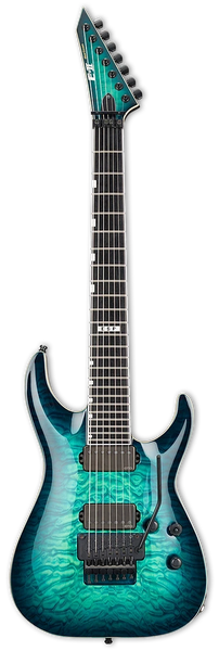 ESP E-II HORIZON FR-7, Black Turquoise Burst à vendre au Québec