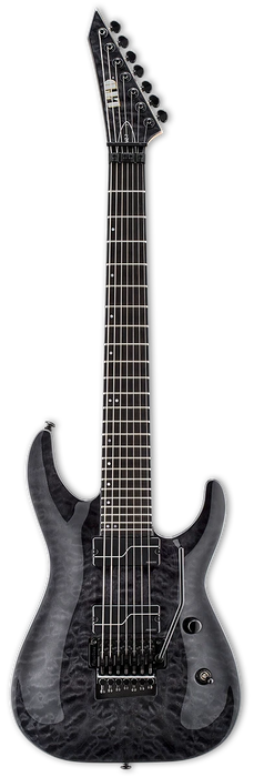 ESP LTD BUZ-7QM Buz Mcgrath, See-through Black