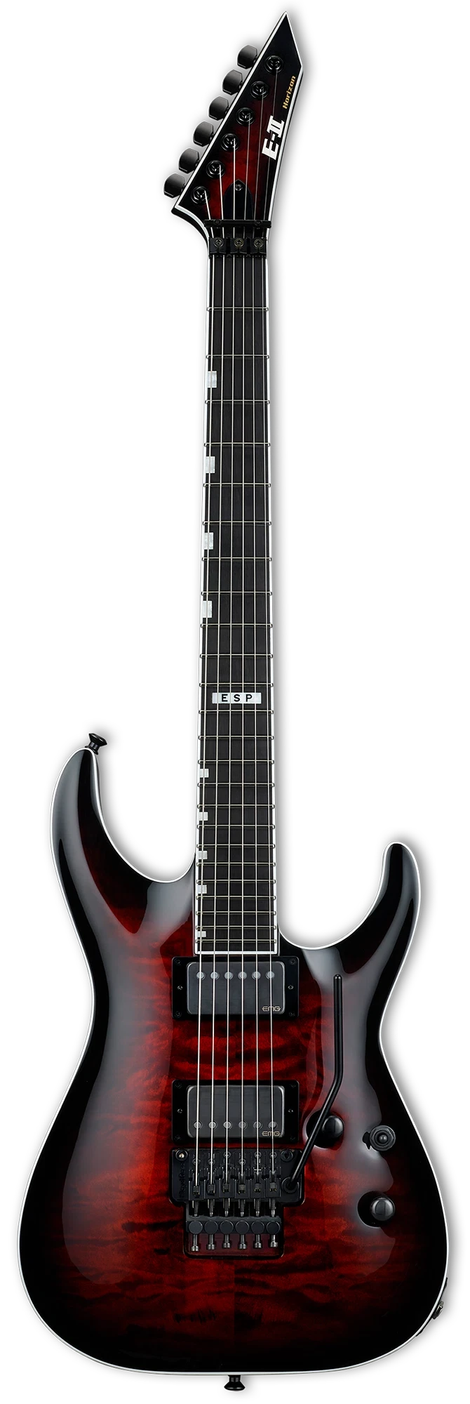 ESP E-II HORIZON FR-II, See-through Black Cherry Sunburst for Sale