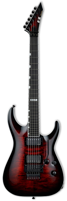 ESP E-II HORIZON FR-II, See-through Black Cherry Sunburst