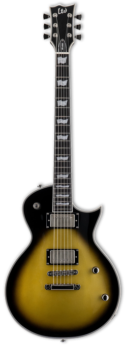 ESP LTD BK-600 Bill Kelliher, Vintage Silver Sunburst