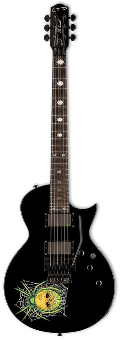 ESP LTD KH-3 Kirk Hammett, Blackspider with Graphic