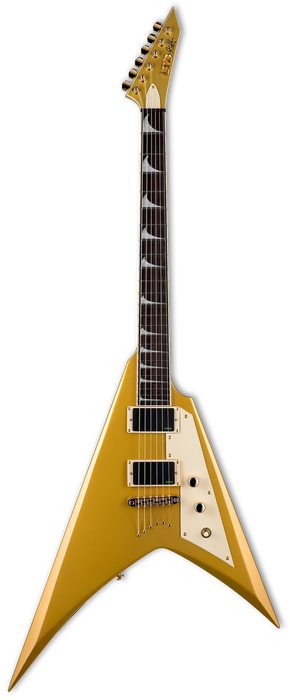 ESP LTD KH-V Kirk Hammett, Metallic Gold