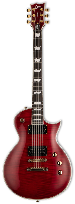 ESP LTD EC-1000T CTM, See-through Black Cherry