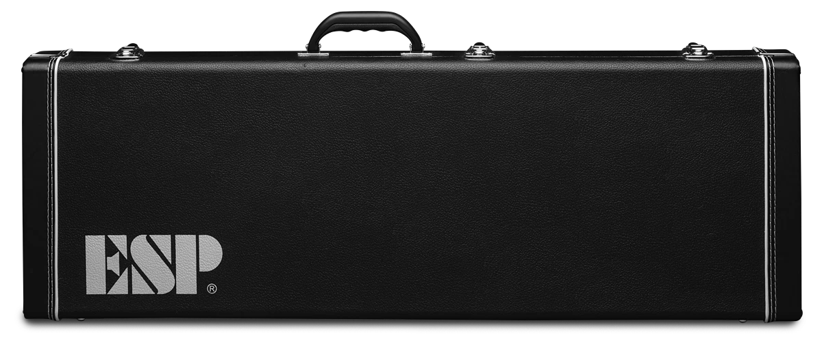 ESP ST-1 Guitar Hard Shell Form-Fit Case Left-handed, Black