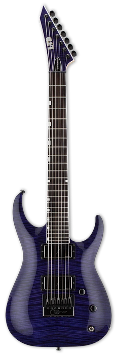 ESP LTD SH-7ET FM Brian Welch, See-through Purple