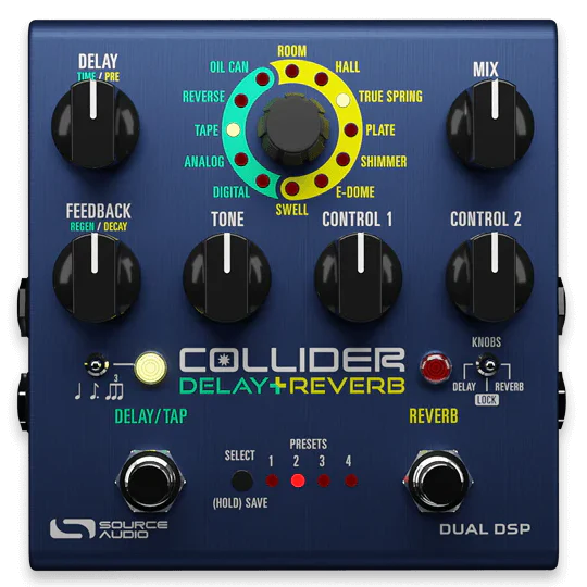 Source Audio SA263 Collider Delay+Reverb pedal