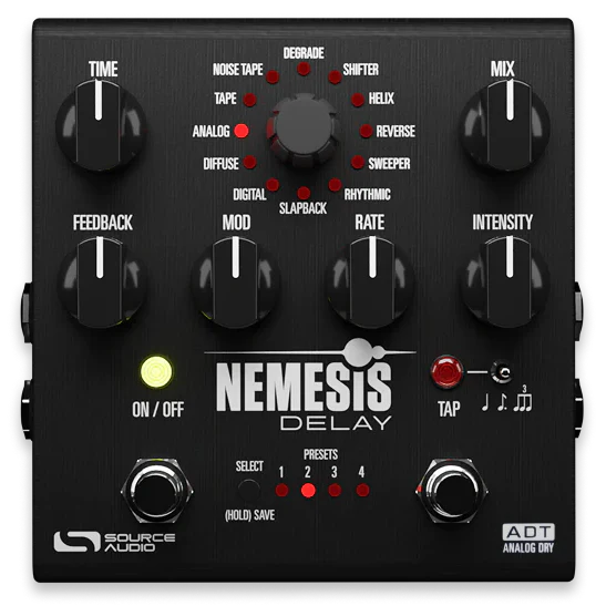 Source Audio SA260A One Series Nemesis ADT Analog Delay pedal
