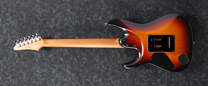 Ibanez AZ2402 Prestige 6-String Electric Guitar w/Case  - Tri Fade Burst Flat