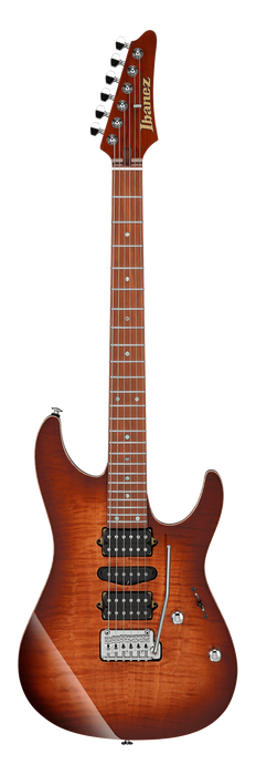 Ibanez Prestige AZ2407F BSR 6 String Electric Guitar Brown Sphalerite