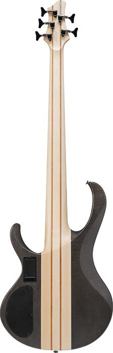 Ibanez BTB605LTGF BTB Standard 5-String Electric Bass, Transparent Gray Flat
