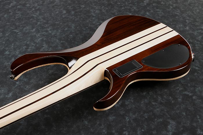 Ibanez BTB745NTL BTB Series 5 String Electric Bass w/Bartolini Pickups, Natural Low Gloss