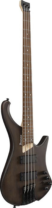 Ibanez EHB600LWNF EHB Ergonomic Headless Bass 4-String, Walnut Flat