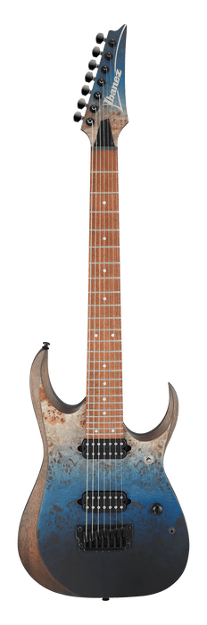 Ibanez RGD7521PBDSF RGD 7 String Electric Guitar - Deep Seafloor Fade Flat