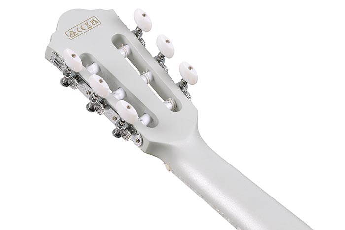 Ibanez TOD10N Tim Henson Signature Nylon Acoustic-Electric Guitar, Silver Metallic Flat