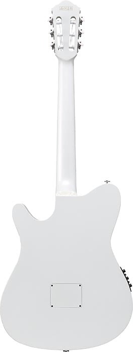 Ibanez TOD10N Tim Henson Signature Nylon Acoustic-Electric Guitar, Silver Metallic Flat