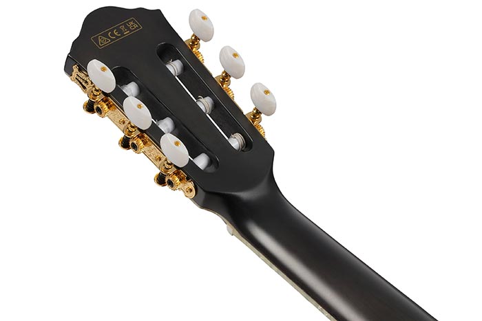 Ibanez TOD20FMN Tim Henson Signature Nylon Acoustic-Electric Guitar, Black Burst Fade Low Gloss