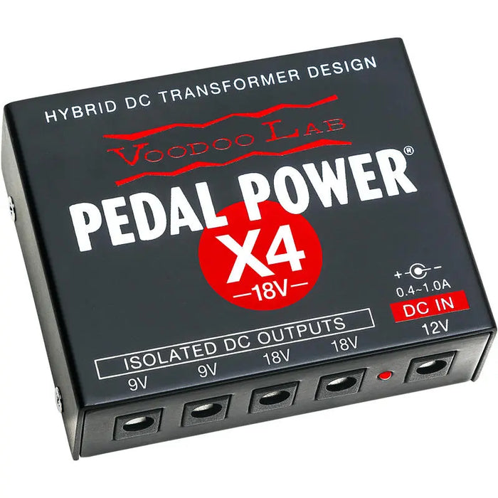 Voodoo Lab Pedal Power X4 Isolated Power Supply (18V)