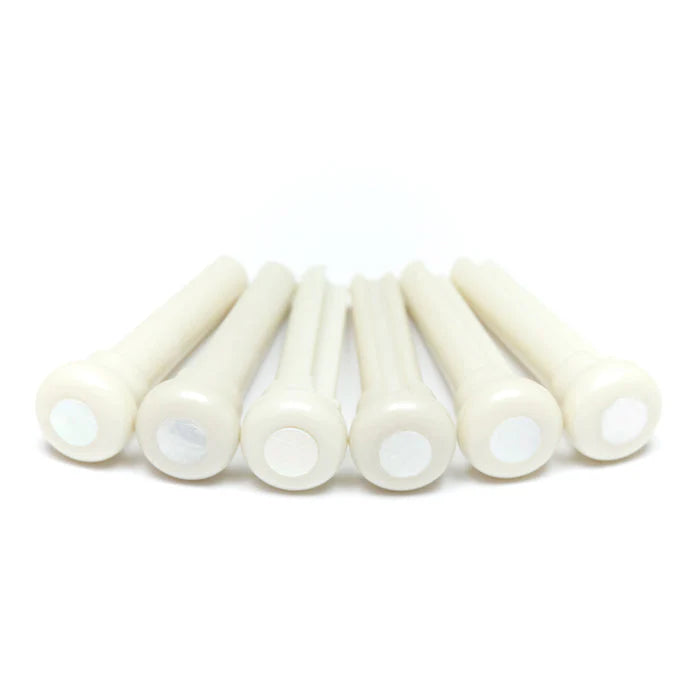 TUSQ Bridge Pins White 4mm