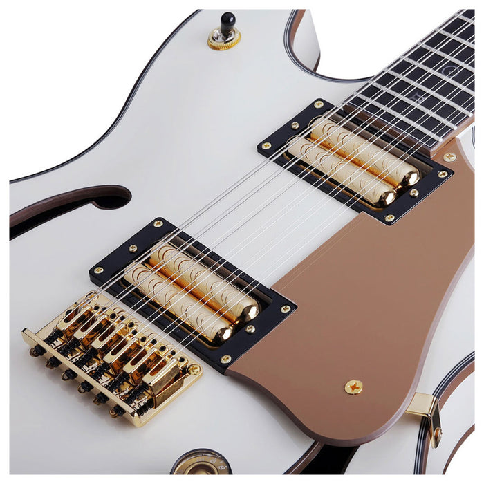 Schecter Wayne Hussey Corsair-12 Ivory