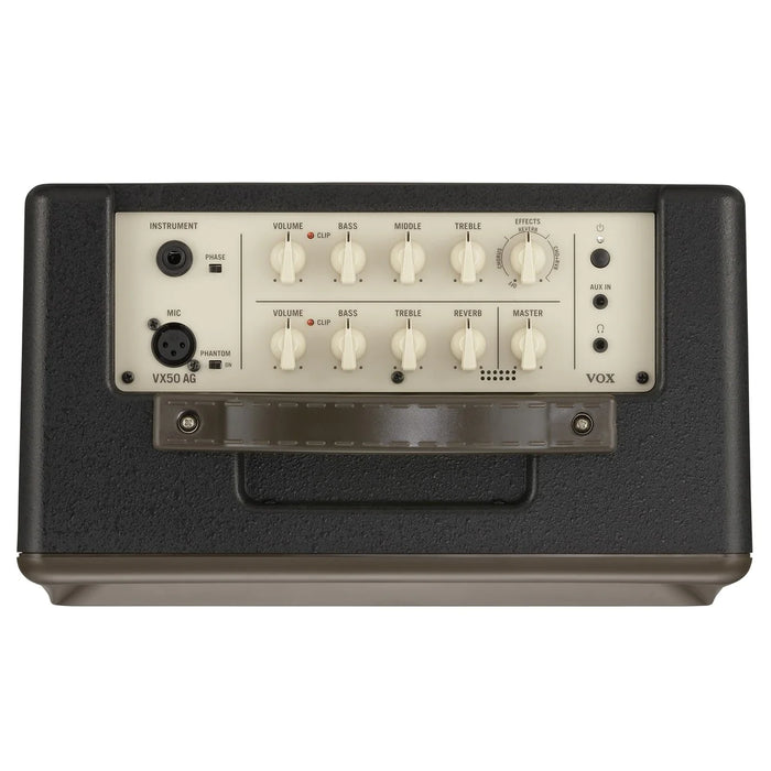 Vox VX50AG 50W NuTube Acoustic Amp 1 x 8" Speaker 2 Channels MIC Input