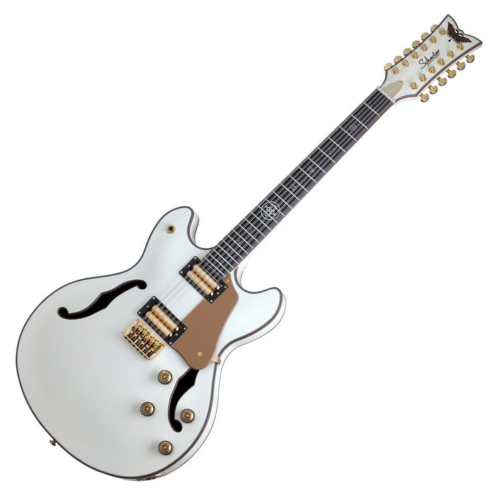 Schecter Wayne Hussey Corsair-12 Ivory