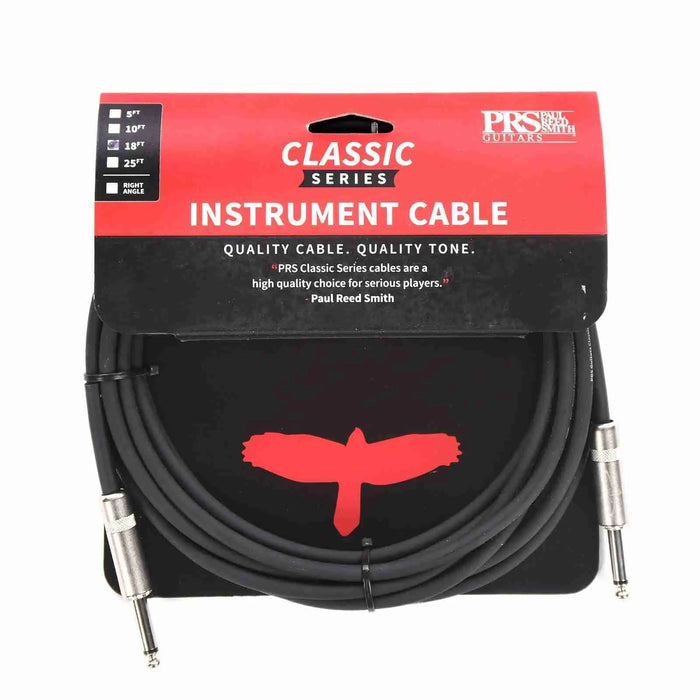 PRS Classic Instrument Cable 18' Straight-Straight